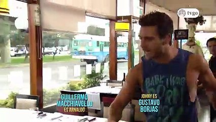 Julia le confesó a Bicho que está enamorada de César