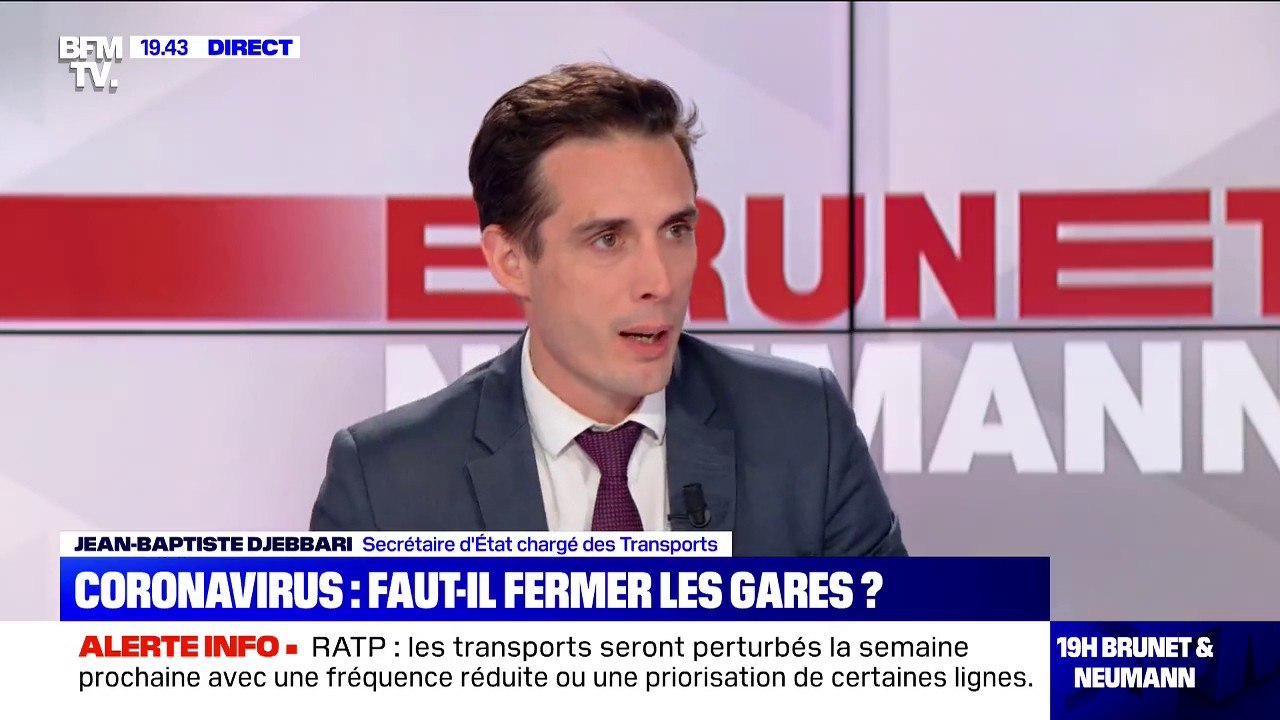 Jean-Baptiste Djebbari: "100% des Français qui comptaient voyager sur TGV lundi pourront voyager"