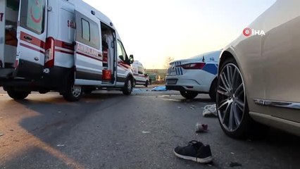 Kasalı motosiklet karı kocanın sonu oldu