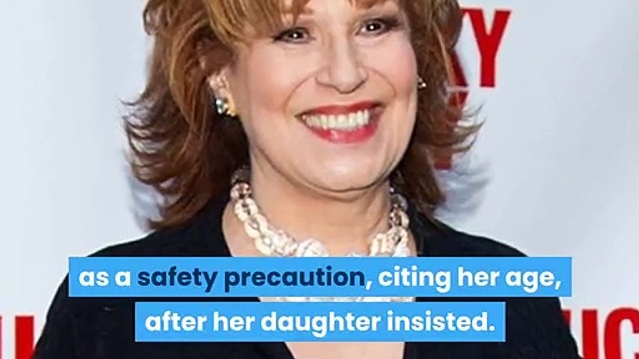 Joy Behar steps away from 'The View' amid coronavirus scare