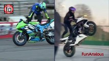World No 1 Best Superbike Stunts Bike Stunt By Girl Boy Compilation Stunters Battle Drifts & Wheelies Moped Motorcycle . Here are most difficult and spectacular stunts. Coolest Motorcycle Moments. Best Bike Stunts, Drifts & Wheelies.Bike and Motorcycle