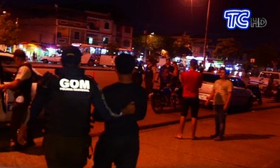 Sujetos armados fueron detenidos en la vía a Daule