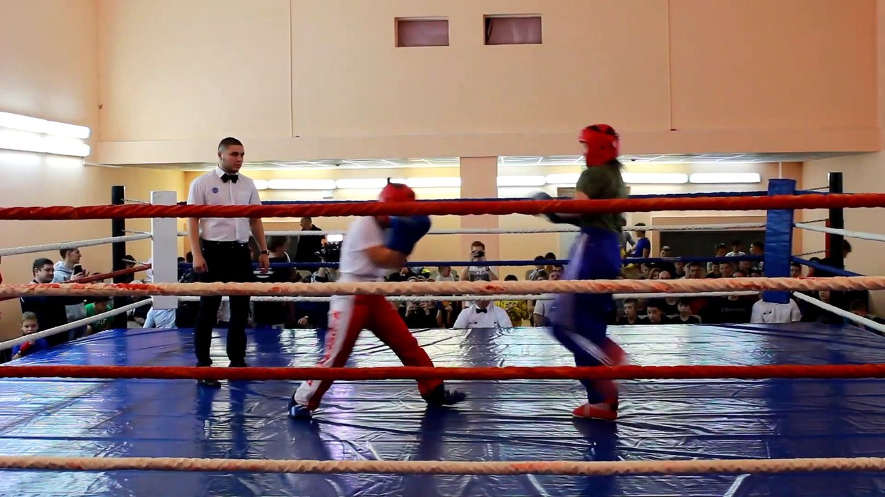 Kickboxing tournament among young men. Part 9