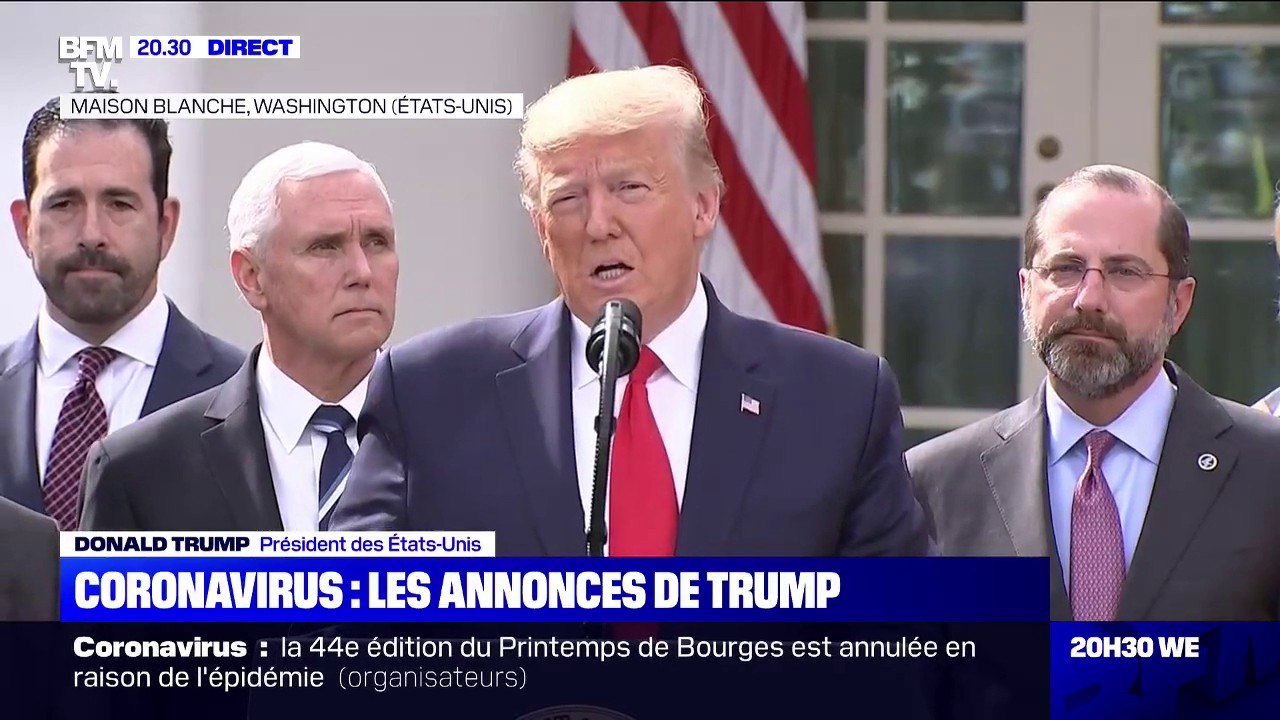 Donald Trump déclare "l'état d'urgence" aux États-Unis