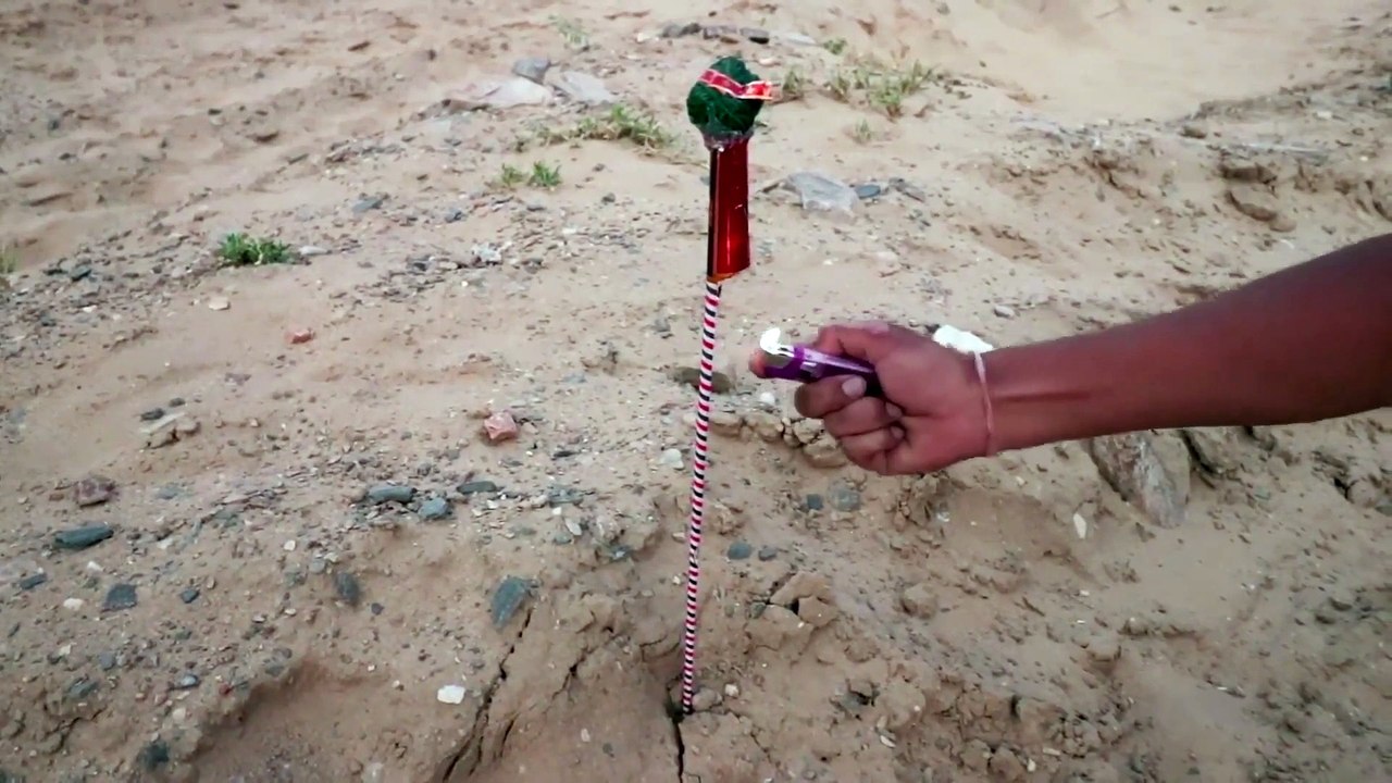 sutli bamb on roket firecracker Amazing Experiment