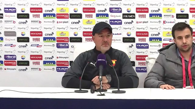 Kasımpaşa - Göztepe maçının ardından - Ersan Parlatan - İSTANBUL