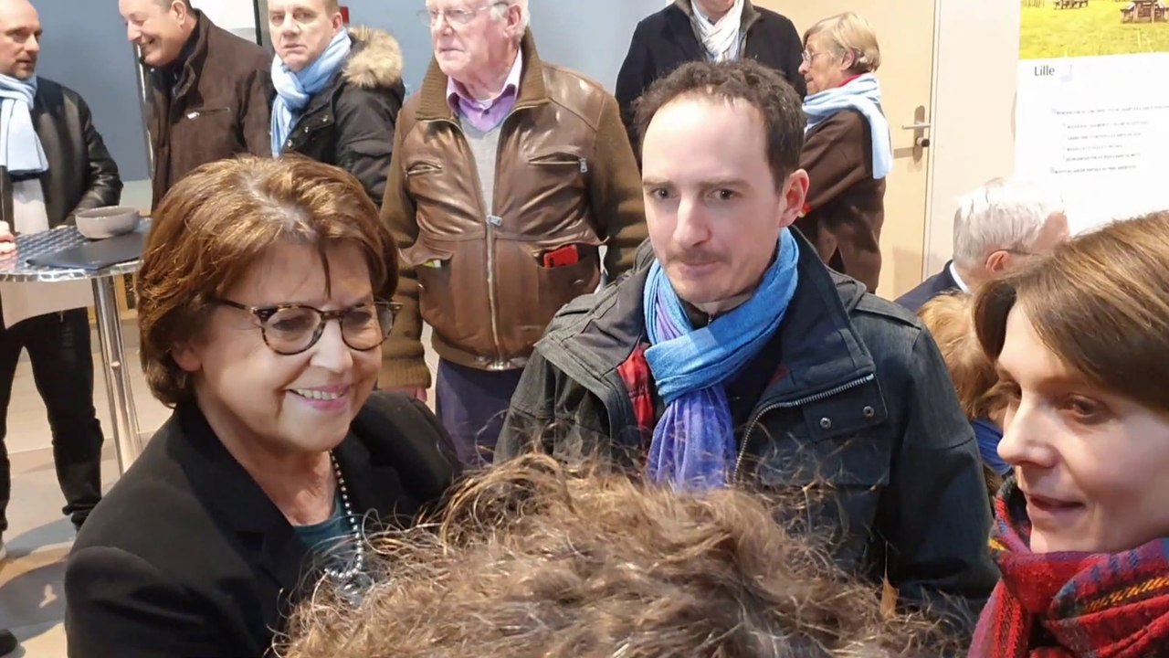 Martine Aubry "Notre liste est faite de femmes et d'hommes de convictions qui ont une morale en politique"