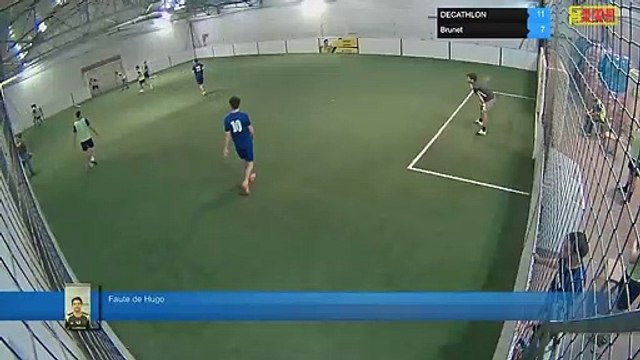 Faute de Hugo - DECATHLON Vs Brunet - 12/03/20 20:00 - LIGUE 2 - Poitiers Game Parc