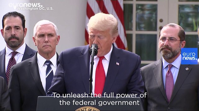 President Donald Trump declares national emergency in U.S. over coronavirus