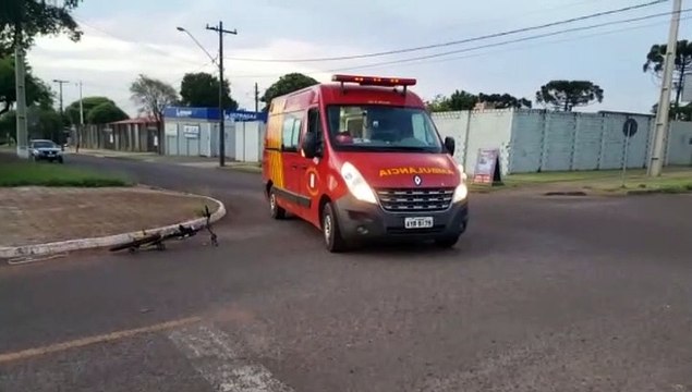 Siate atende ciclista no Pioneiros Catarinenses