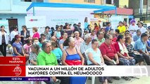 Edición Mediodía: Vacuna contra el neumococo para adultos mayores ayudará a fortalecer sus defensas