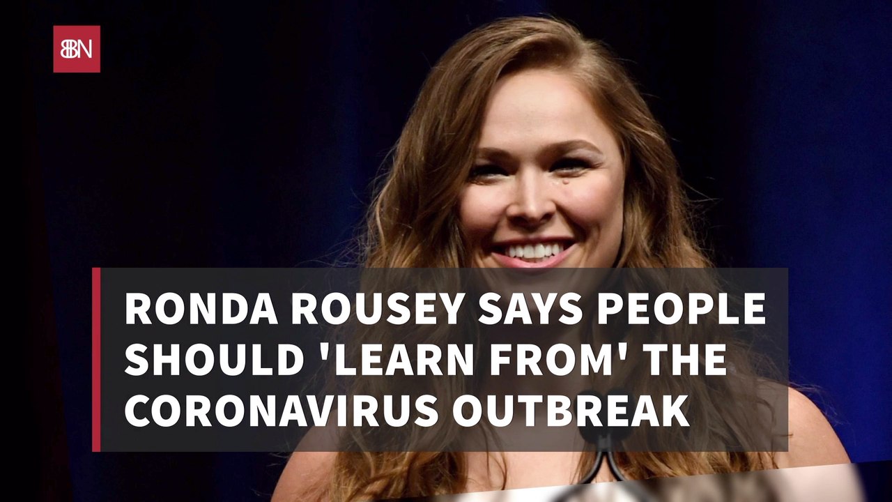 Ronda Rousey Talks Coronavirus