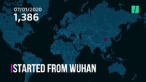 Coronavirus Map From Wuhan To More Than 130 Countries
