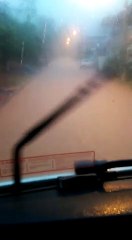 Скачать видео: Chuva causou alagamentos no município de Alegre, no ES