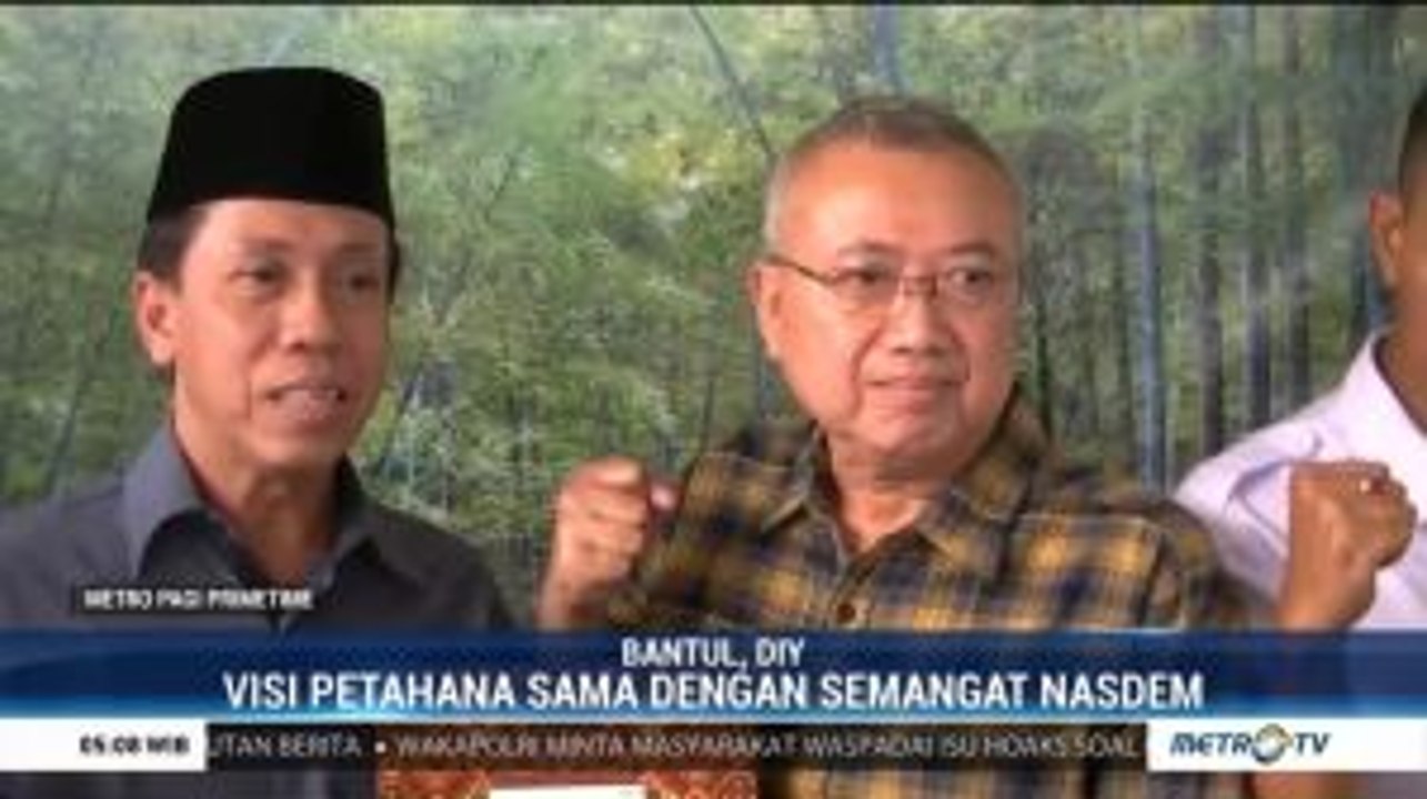 NasDem-Gerindra Resmi Usung Petahana Bantul