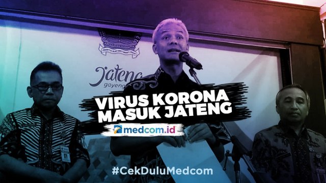 Respon Ganjar Pranowo setelah Virus Korona Masuk Jateng