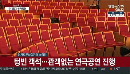 코로나19에 발 묶인 관객…연극공연도 무관중 생중계