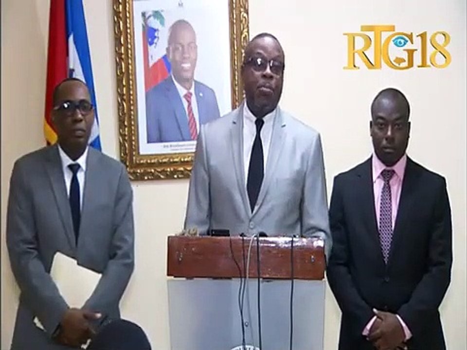 Haïti / Coronavius.-  Conférence de Presse 13 Mars 2020