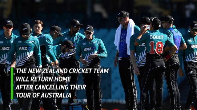 Breaking News - New Zealand cancel tour of Australia
