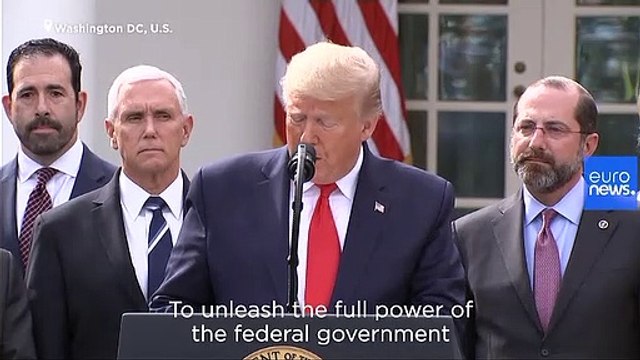 President Donald Trump declares national emergency in U.S. over coronavirus