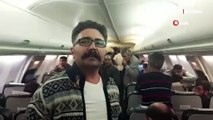 Ankara'ya inen uçaktaki yolculara koronavirüs karantinası