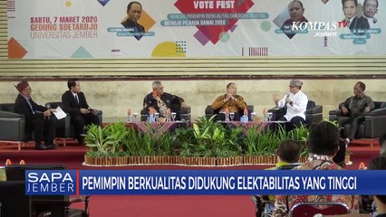 Vote Fest Mencari Pemimpin Berkualitas dan Berintegritas