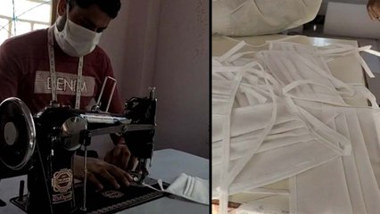 कोरोना वायरस का असर: मथुरा की जेल में बन रहे मास्क, यहां बंद हैं क्षमता से 3 गुना ज्यादा कैदी