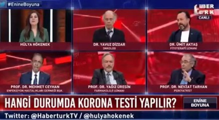 Canlı yayında koronavirüs tartışması sinirleri gerdi: Böyle tartışacaksanız ben gidiyorum