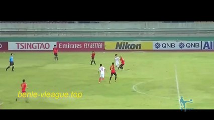 Xuân Nam ghi bàn đẳng cấp mở tì số trận đấu trước Lào Toyota tại ACF Cup 2020