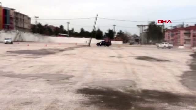 Burdur'da ileri sürüş teknikleri eğitimi