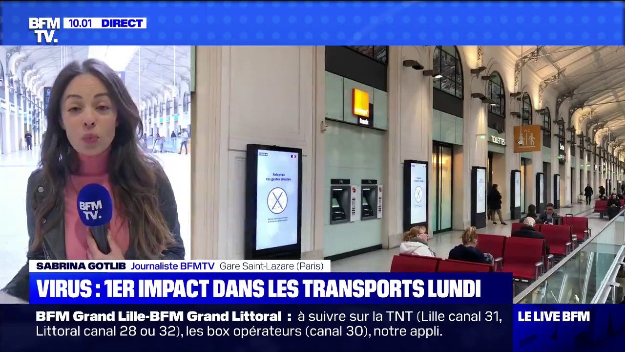 Coronavirus: 80% des trains SNCF circuleront à...