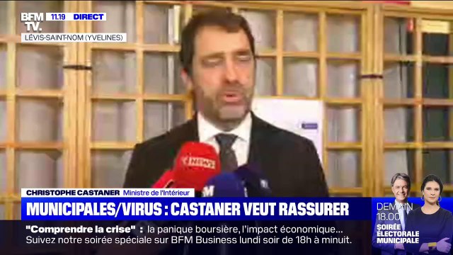 Christophe Castaner sur les municipales: Il y a des inquiétudes, des questionnements légitimes, nous les entendons