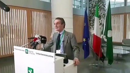 Lombardia, Fontana- È il tempo della fermezza, non bastano mezze misure (12.02.20)