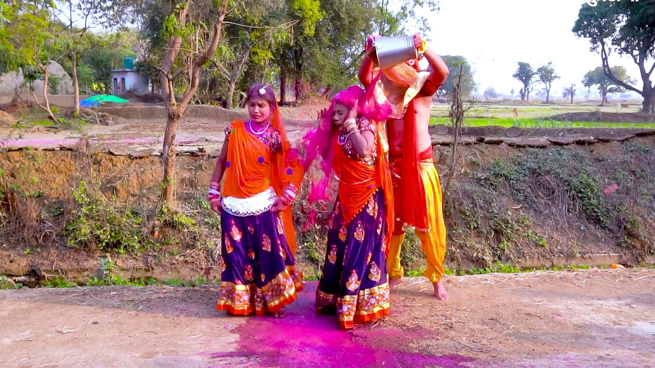 Aaru Sahu  - Rang Gulal Udawat He -  रंग गुलाल उडावत  हे - Holi Special - 4k Video
