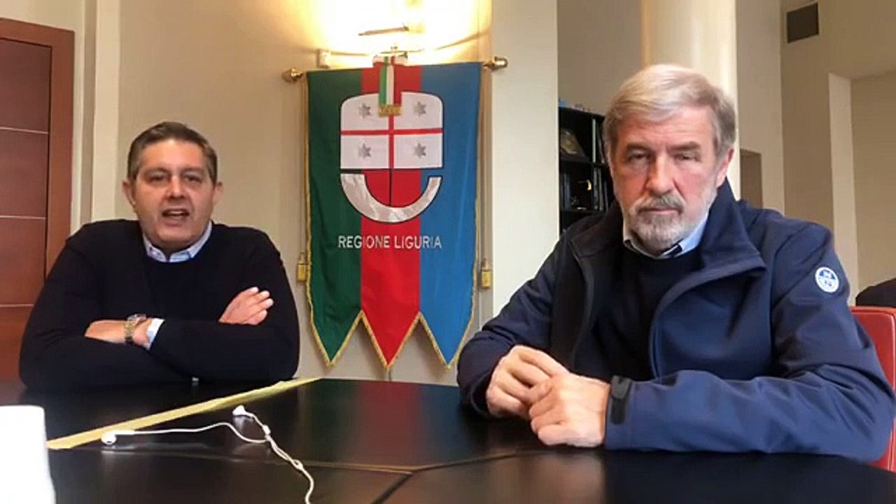 Liguria - Aggiornamenti del governatore Toti e del sindaco Bucci (12.03.20)