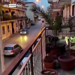 شاهد.. إيطاليا تحارب البلاء بالغناء والنشيد الوطنى سلاحها بوجه فيروس كورونا