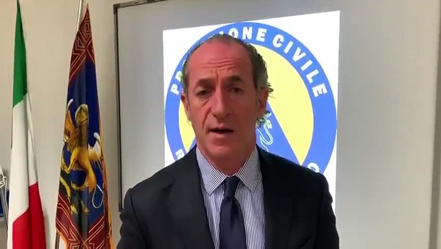 Zaia - Aggiornamenti dalla regione Veneto (13.03.20)