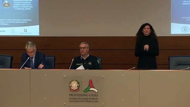 Roma - Aggiornamenti dalla Protezione Civile (13.03.20)