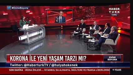 Koronavirüs tartışmasında canlı yayını böyle terketti !