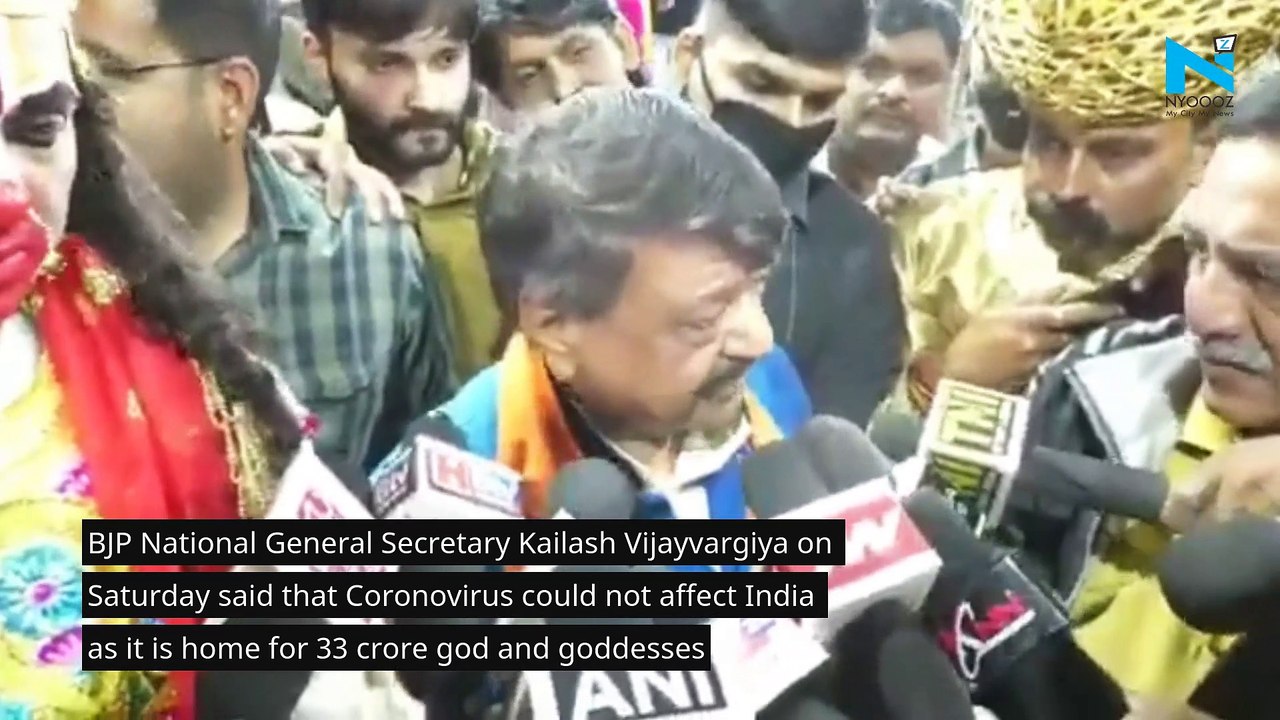 'Coronavirus cannot harm India as it is home for 33 crore god & goddesses' : Kailash Vijayvargiya