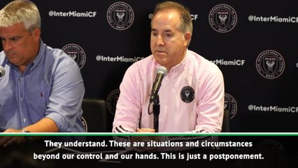 Inter Miami forced to wait for home opener