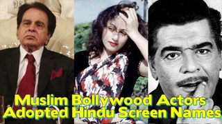 Top 11 Muslim Bollywood Actors Who Adopted Hindu Screen Names