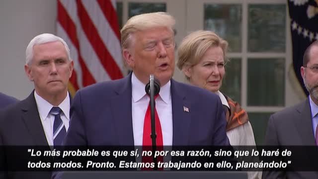 Trump volverá a hacerse las pruebas del coronavirus