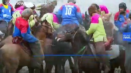 نخستین لیگ بزکَشی در افغانستان برگزار شد