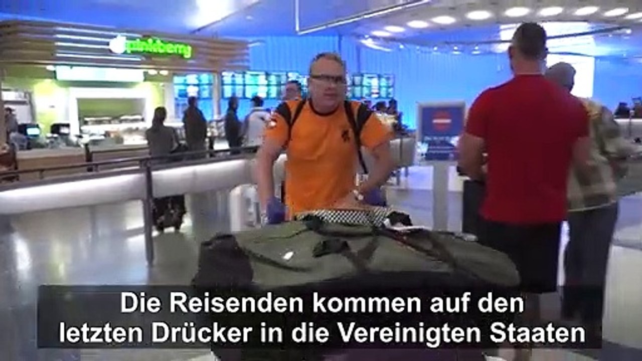 Letzter Flug nach LA: 'Heute würde man mich nicht mehr reinlassen'