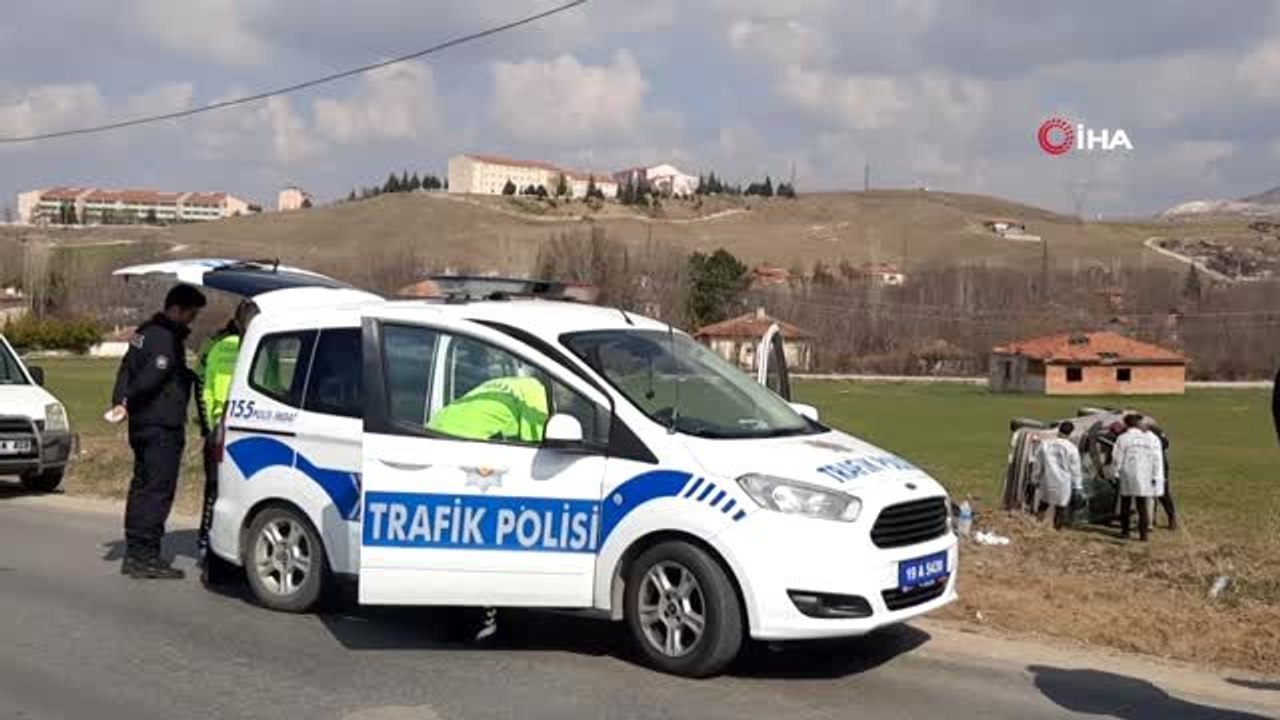 Otomobil takla attı: 1 ölü, 1 yaralı