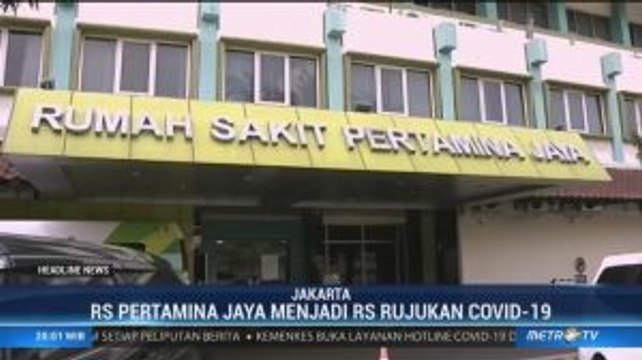 Khusus Layani Covid-19, RS Pertamina Jaya Tak Lagi Terima Pasien Umum