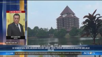 UI Terapkan Kuliah Jarak Jauh