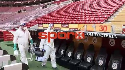 Türk Telekom Stadı dezenfekte edildi