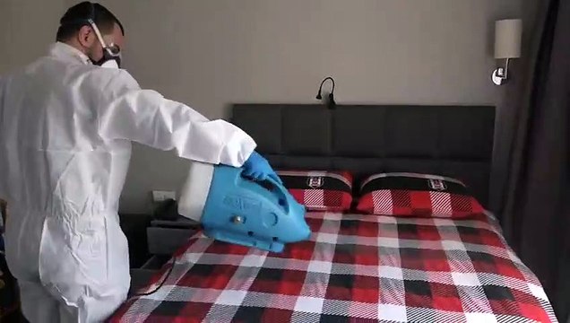 Beşiktaş, koronavirüs salgınına karşı dezenfekte çalışması yaptı